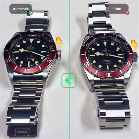 how to spot a fake tudor watch|false tudor watch identification.